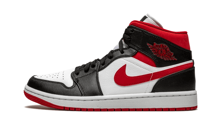 Air Jordan 1 Mid Gym Red Black White (GS) DJ4695-122 — Vista 1
