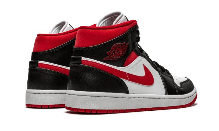 Air Jordan 1 Mid Gym Red Black White (GS) DJ4695-122 — Vista 2