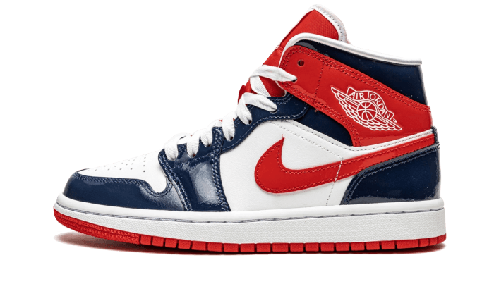 Air Jordan 1 Mid Champ Colors (Women's) DJ5984-400 — Vista 1
