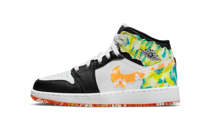 Air Jordan 1 Mid SE Wavy DJ6563-038 — Vista 1