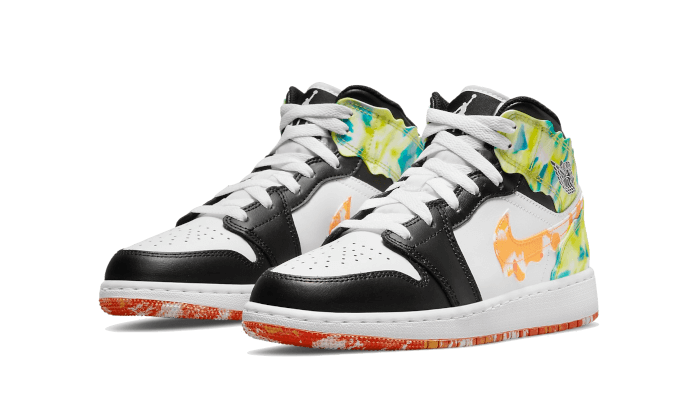 Air Jordan 1 Mid SE Wavy DJ6563-038 — Vista 2