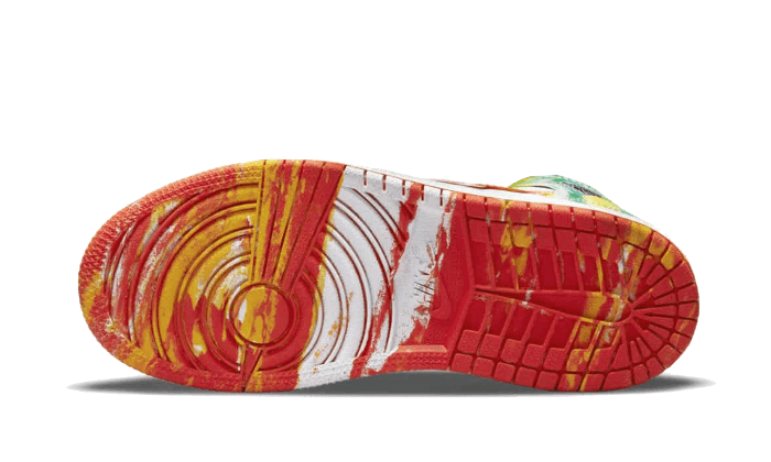 Air Jordan 1 Mid SE Wavy DJ6563-038 — Vista 3