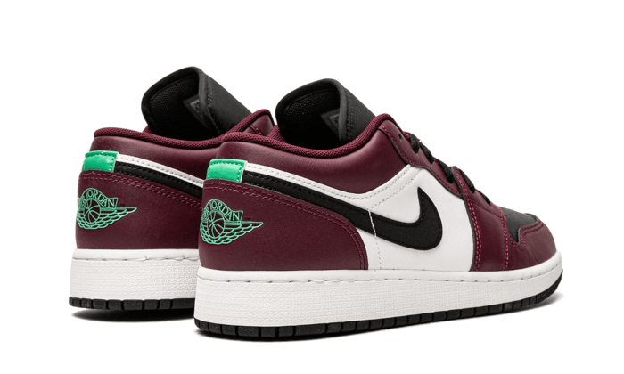 Air Jordan 1 Low SE Dark Beetroot Roma Green (GS) DM0589-635 — Vista 2