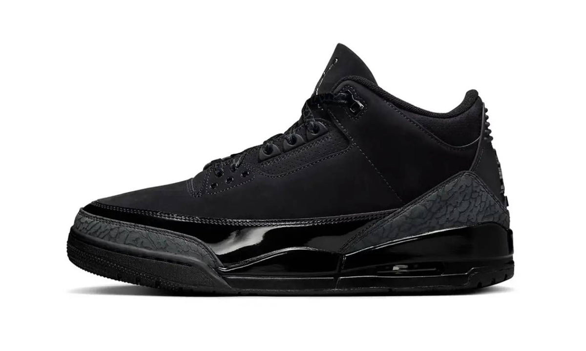 Air Jordan 3 Retro Black Cat (2025) (GS) DM0967-001 — Vista 1