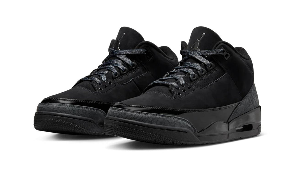 Air Jordan 3 Retro Black Cat (2025) (GS) DM0967-001 — Vista 2