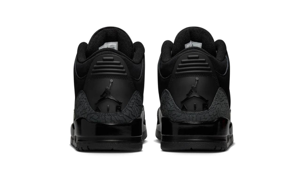 Air Jordan 3 Retro Black Cat (2025) (GS) DM0967-001 — Vista 3
