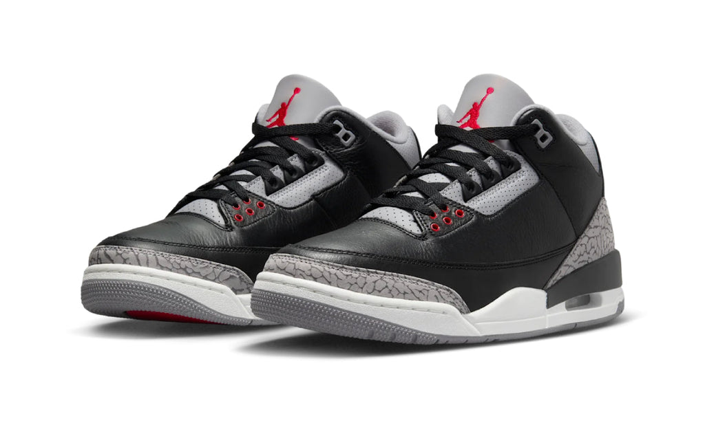 Air Jordan 3 Retro OG Black Cement (2024) (GS) DM0967-010 — Vista 2