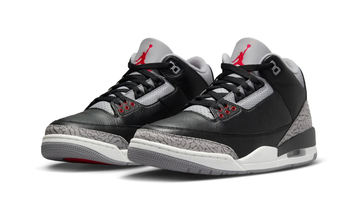 Air Jordan 3 Retro OG Black Cement (2024) (GS) DM0967-010 — Vista 2