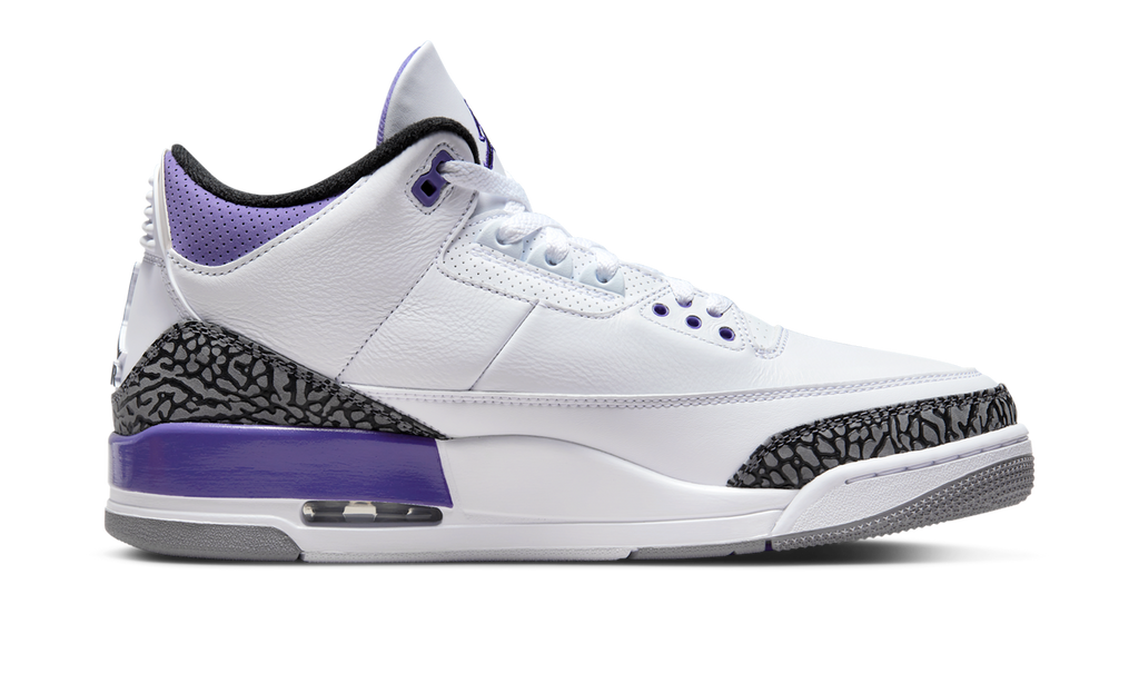 Air Jordan 3 Retro Dark Iris (GS) DM0967-105 — Vista 2