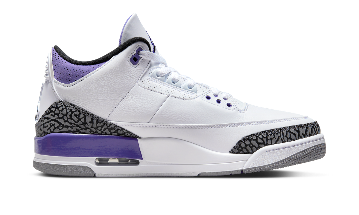 Air Jordan 3 Retro Dark Iris (GS) DM0967-105 — Vista 2