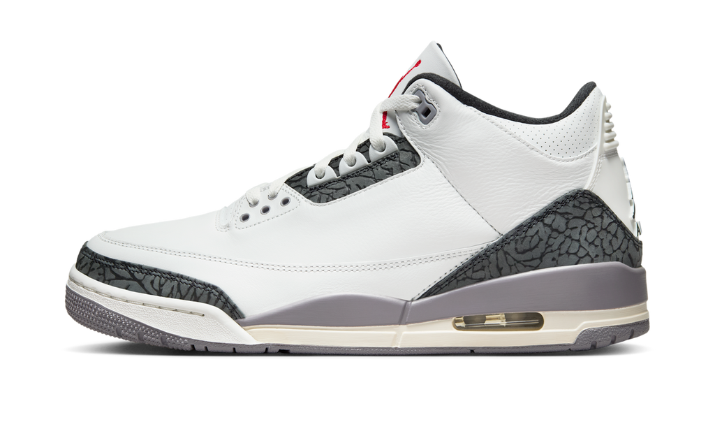 Air Jordan 3 Retro Cement Grey (GS) DM0967-106 — Vista 1