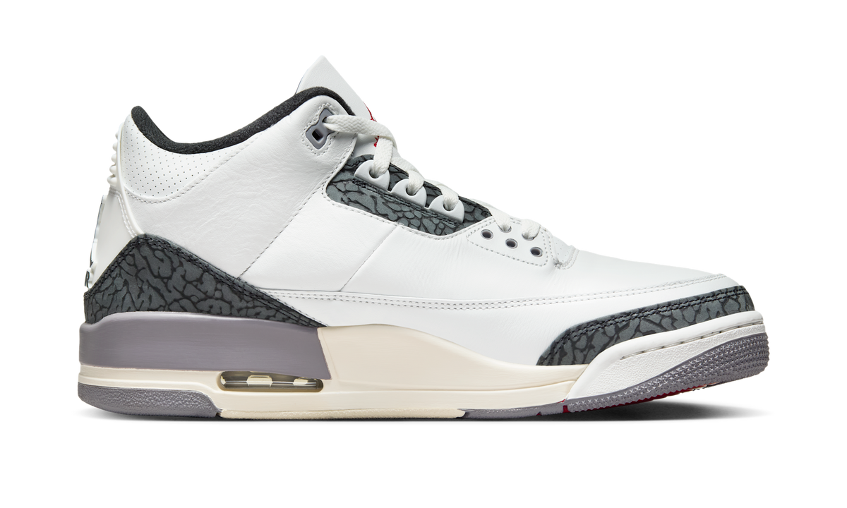 Air Jordan 3 Retro Cement Grey (GS) DM0967-106 — Vista 2