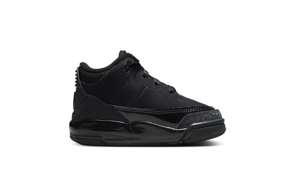 Air Jordan 3 Retro Black Cat (2025) (TD) DM0968-001 — Vista 2