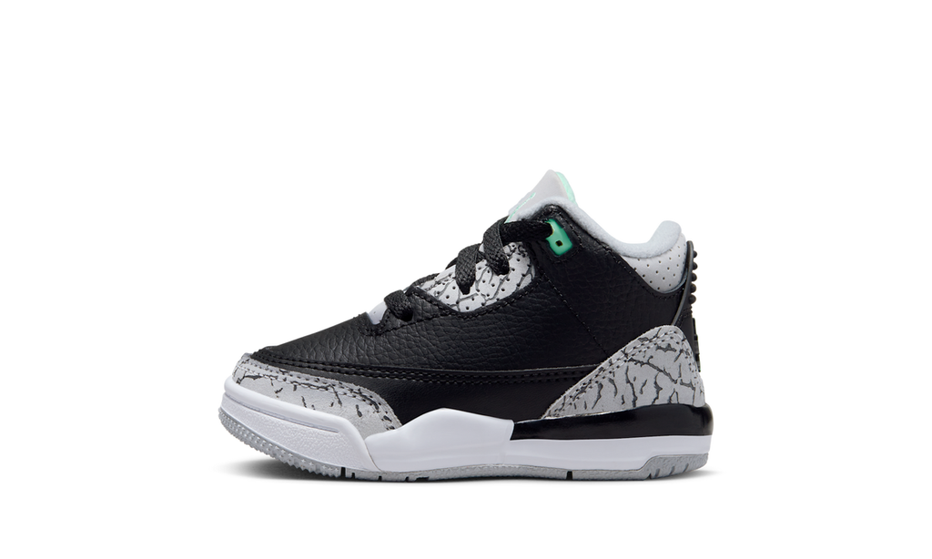 Air Jordan 3 Retro Green Glow (TD) DM0968-031 — Vista 1
