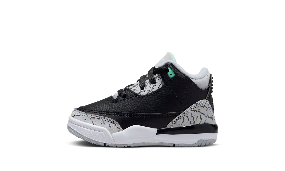 Air Jordan 3 Retro Green Glow (TD) DM0968-031 — Vista 1