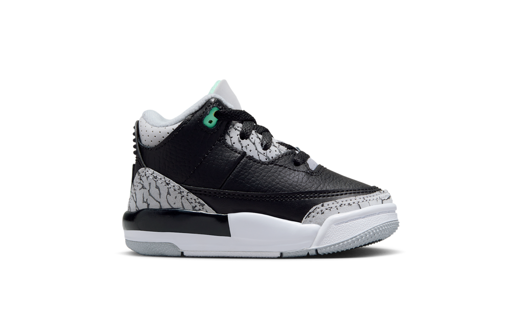 Air Jordan 3 Retro Green Glow (TD) DM0968-031 — Vista 2