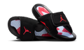 Air Jordan Hydro 6 Retro Slide Black Infrared DM0979-009 — Vista 1