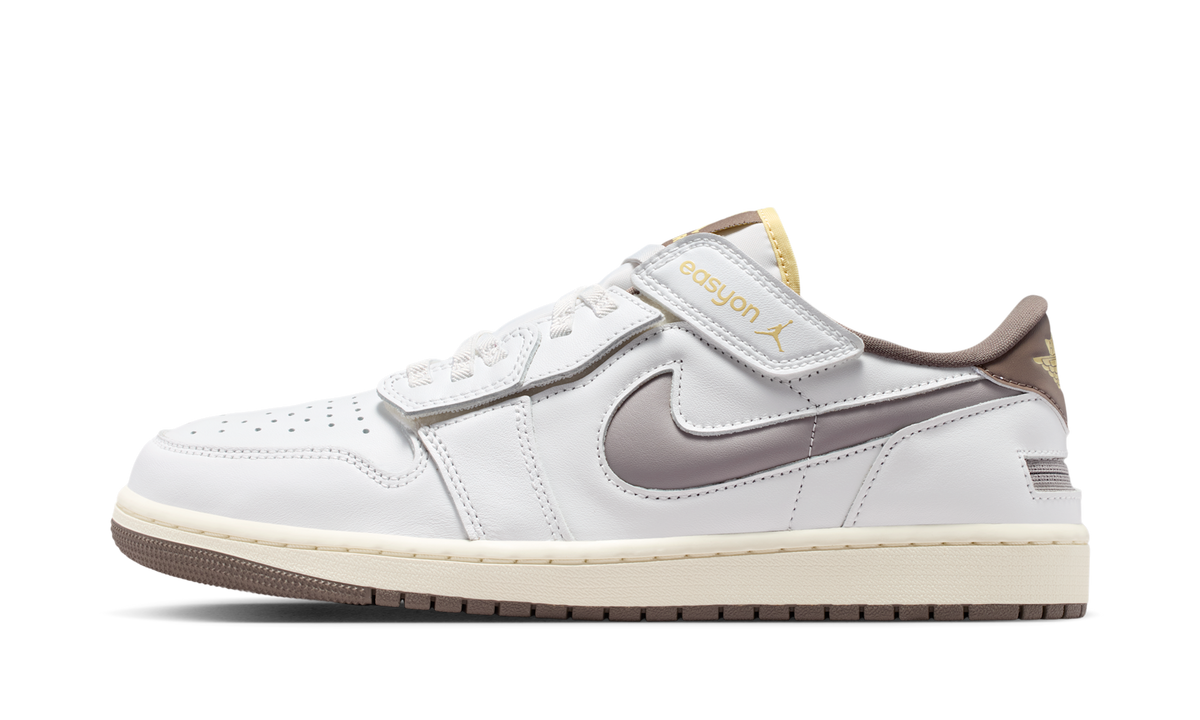 Air Jordan 1 Low EasyOn White Olive Grey Lemon Wash DM1206-106 — Vista 1