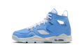 Air Jordan Flight Club '91 Legend Blue Pure Platinum Sail Hydrogen Blue (GS) DM1685-400 — Vista 1