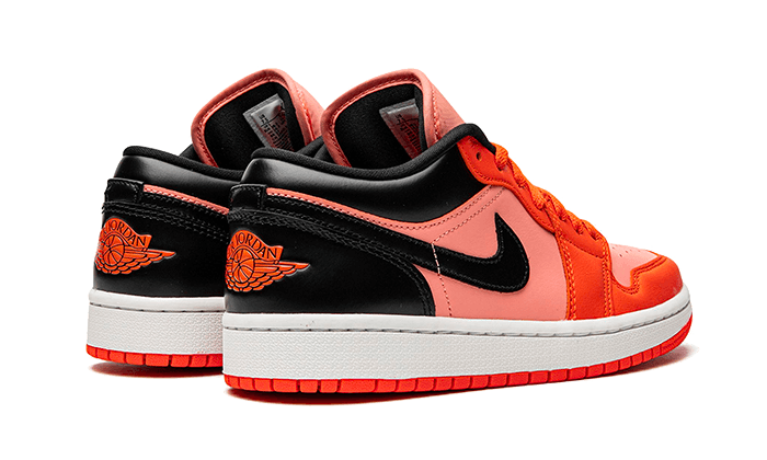 Air Jordan 1 Low Orange Black (Women's) DM3379-600 — Vista 2