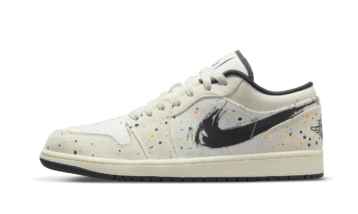 Air Jordan 1 Low Brushstroke DM3528-100 — Vista 1