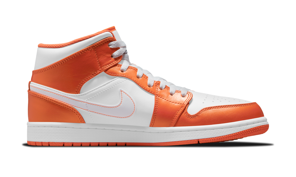 Air Jordan 1 Mid Metallic Orange DM3531-800 — Vista 2