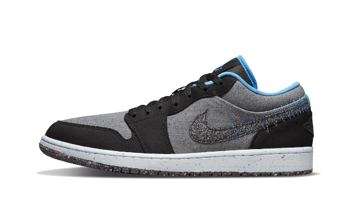 Air Jordan 1 Low SE Crater Grey University Blue DM4657-004 — Vista 1