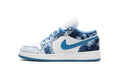 Air Jordan 1 Low Washed Denim (GS) DM8947-100 — Vista 1