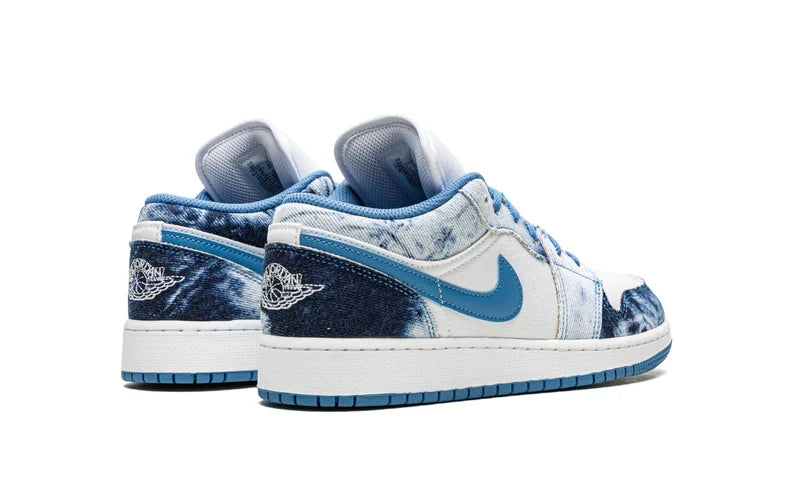 Air Jordan 1 Low Washed Denim (GS) DM8947-100 — Vista 3