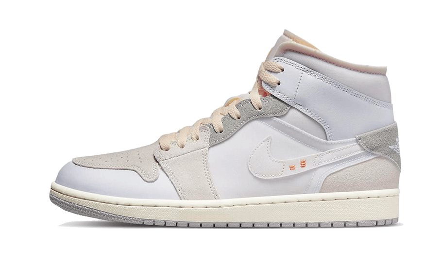 Air Jordan 1 Mid SE Craft Inside Out White Grey DM9652-100 — Vista 1