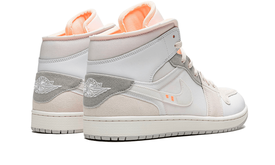Air Jordan 1 Mid SE Craft Inside Out White Grey DM9652-100 — Vista 2