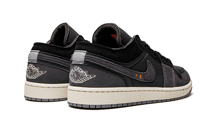 Air Jordan 1 Low Craft Inside Out Black DN1635-001 — Vista 2