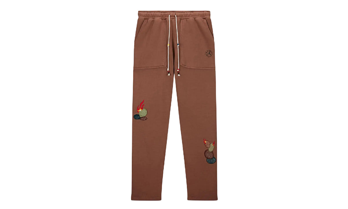 Travis Scott x Jordan Fleece Pants (Asia Sizing) Archaeo Brown
