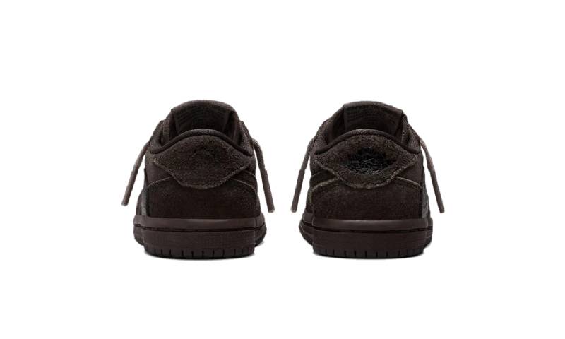 Air Jordan 1 Retro Low OG SP Travis Scott Velvet Brown (TD) DO5441-202 — Vista 3