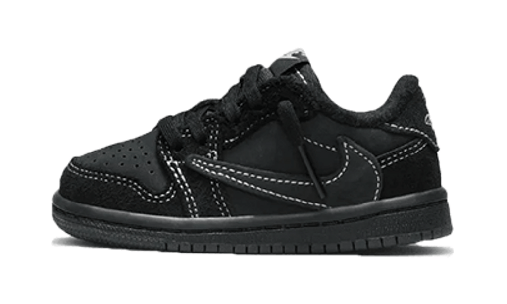 Air Jordan 1 Low SP Travis Scott Black Phantom Enfant (TD) DO5442-001 — Vista 1