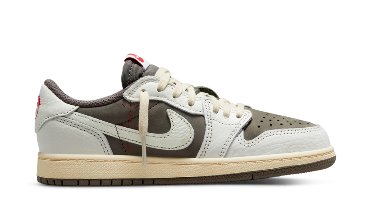 Air Jordan 1 Retro Low OG SP Travis Scott Reverse Mocha (PS) DO5442-162 — Vista 2