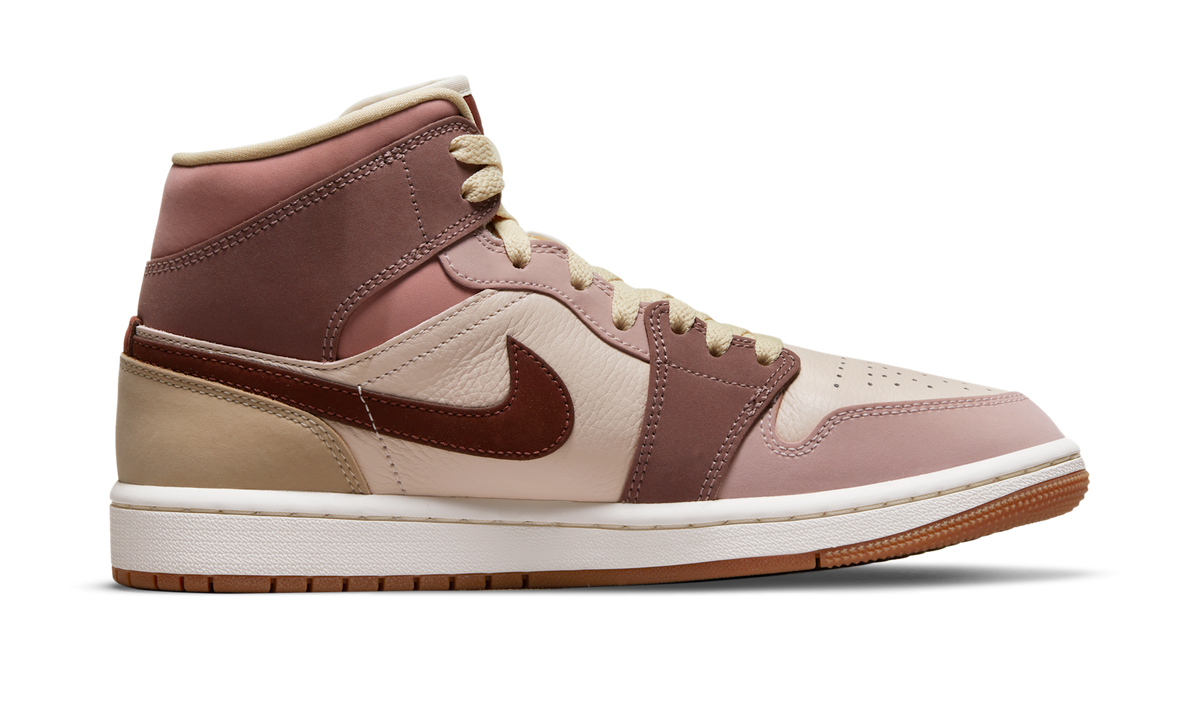 Air Jordan 1 Mid SE Dark Pony Smoky Mauve (Women's) DO7440-821 — Vista 2