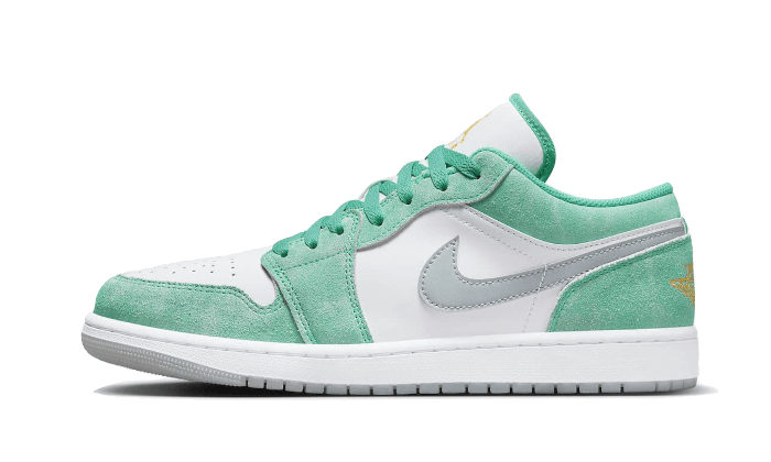Air Jordan 1 Low New Emerald (GS) DO8244-301 — Vista 1