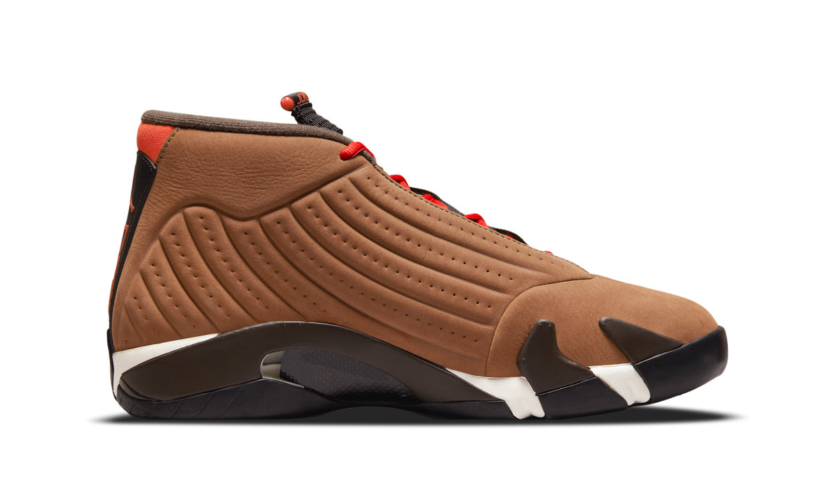 Air Jordan 14 Retro Winterized Archaeo Brown DO9406-200 — Vista 3