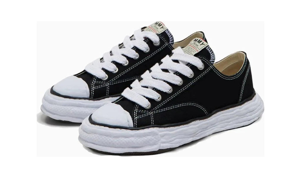 Maison Mihara Yasuhiro Peterson OG Sole Canvas Low Black - vista 2