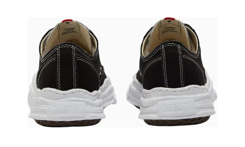 Maison Mihara Yasuhiro Peterson OG Sole Canvas Low Black - vista 3