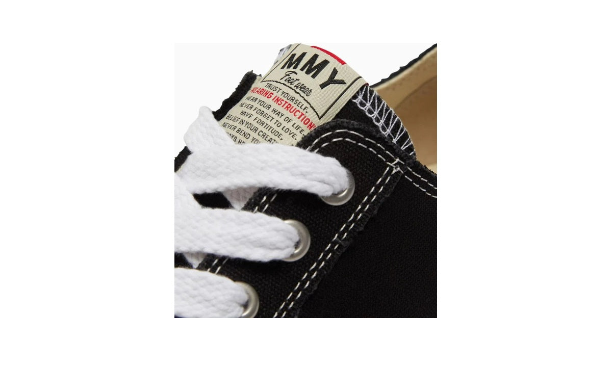 Maison Mihara Yasuhiro Peterson OG Sole Canvas Low Black - vista 4
