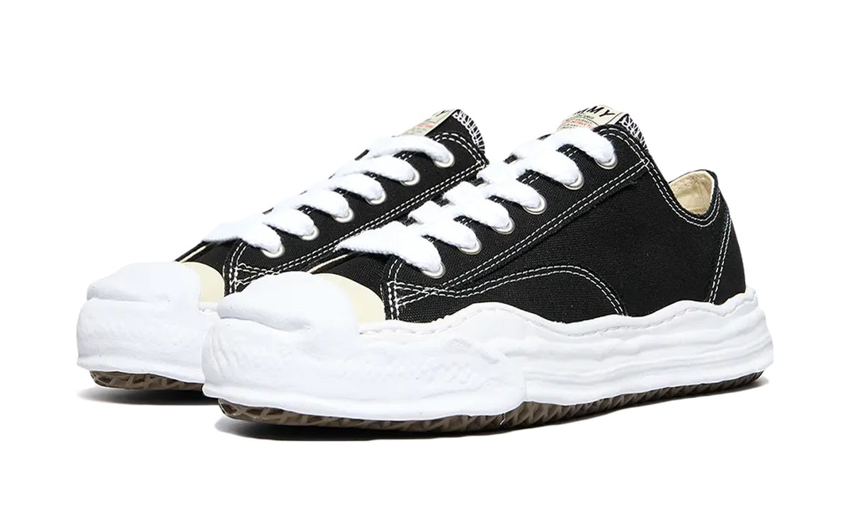 Maison Mihara Yasuhiro Hank OG Sole Canvas Low Black - vista 2