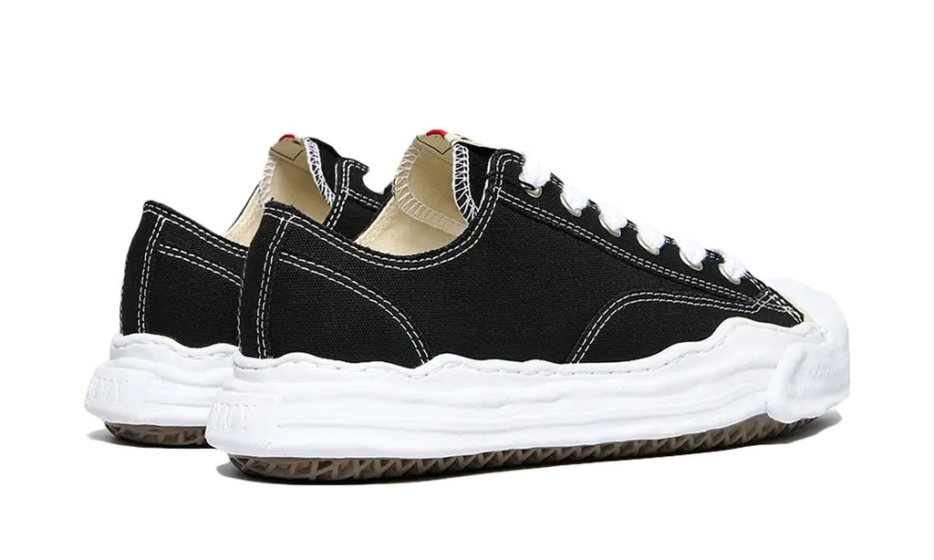 Maison Mihara Yasuhiro Hank OG Sole Canvas Low Black - vista 3