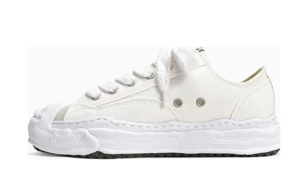 Maison Mihara Yasuhiro Hank OG Sole Canvas Low White - vista 2