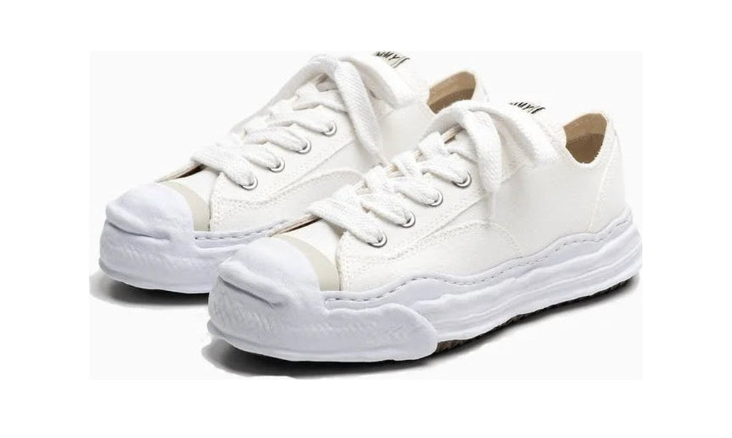 Maison Mihara Yasuhiro Hank OG Sole Canvas Low White - vista 3