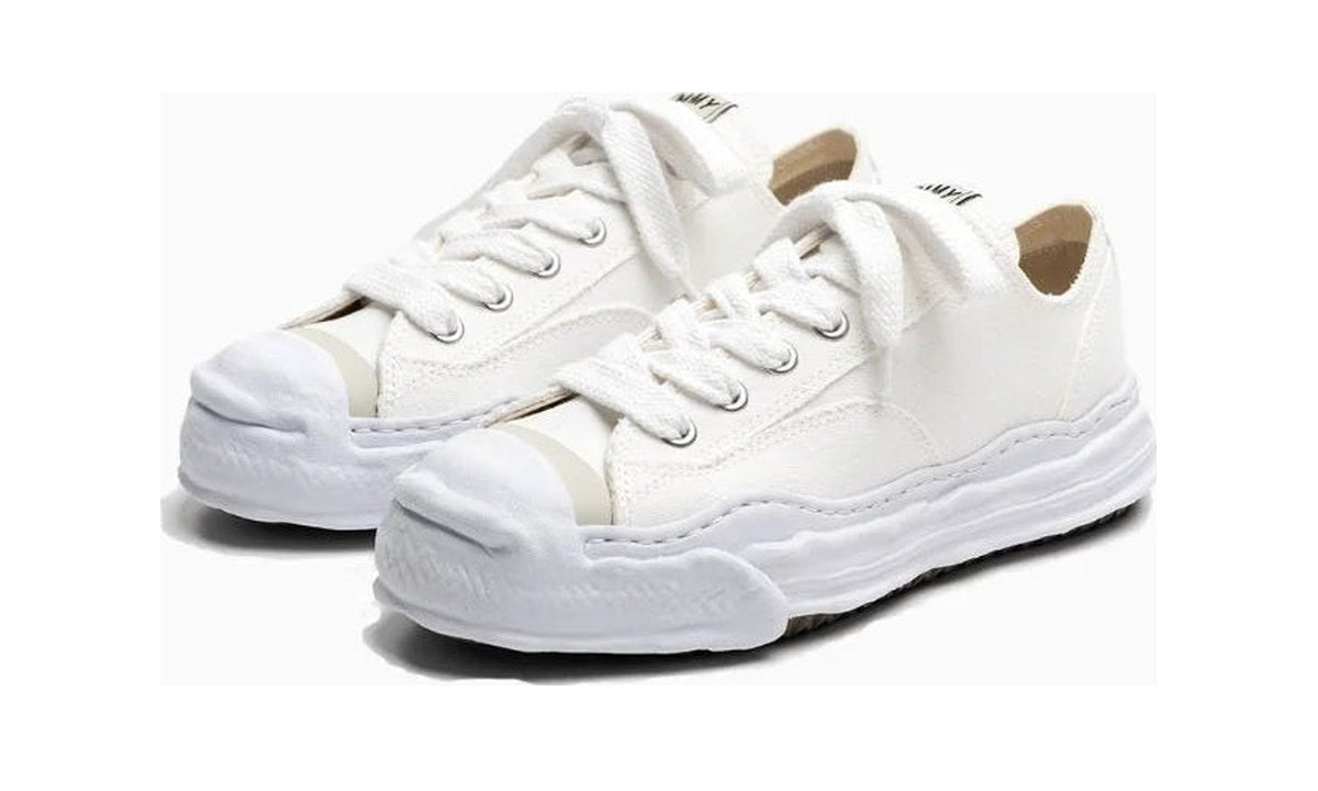 Maison Mihara Yasuhiro Hank OG Sole Canvas Low White - vista 3