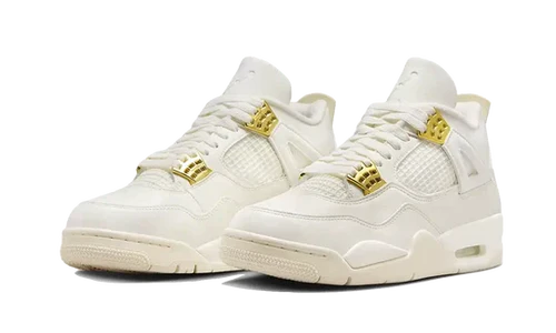 Air Jordan 4 Metallic Gold