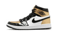 Air Jordan 1 Retro High Golf Patent Gold Toe DQ0660-002 — Vista 1
