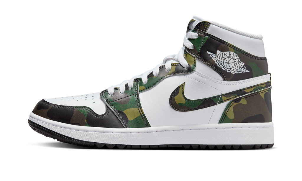 Air Jordan 1 High Golf Camo DQ0660-300 — Vista 1